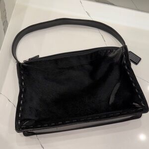 Vintage Coach Bleeker Haircalf One-Shoulder Bag